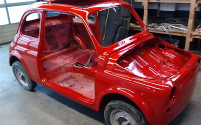 Restauratie Fiat 500 oldtimer